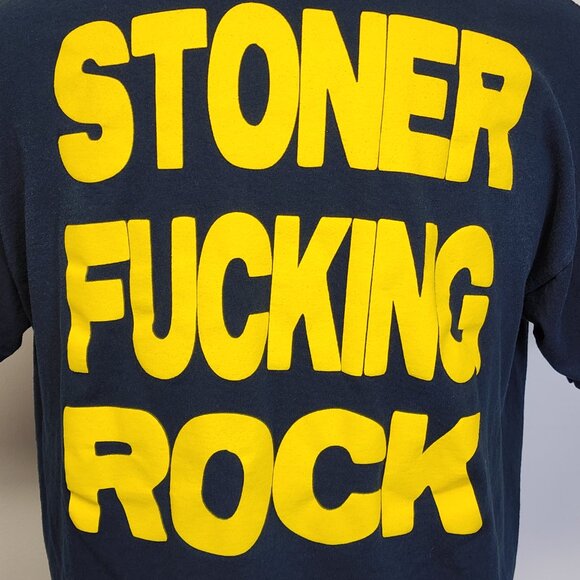 Mechanics of Things 2000s Cleveland Band XL Tee Stoner F-ing Rock Low Rise Jeans - Picture 5 of 10